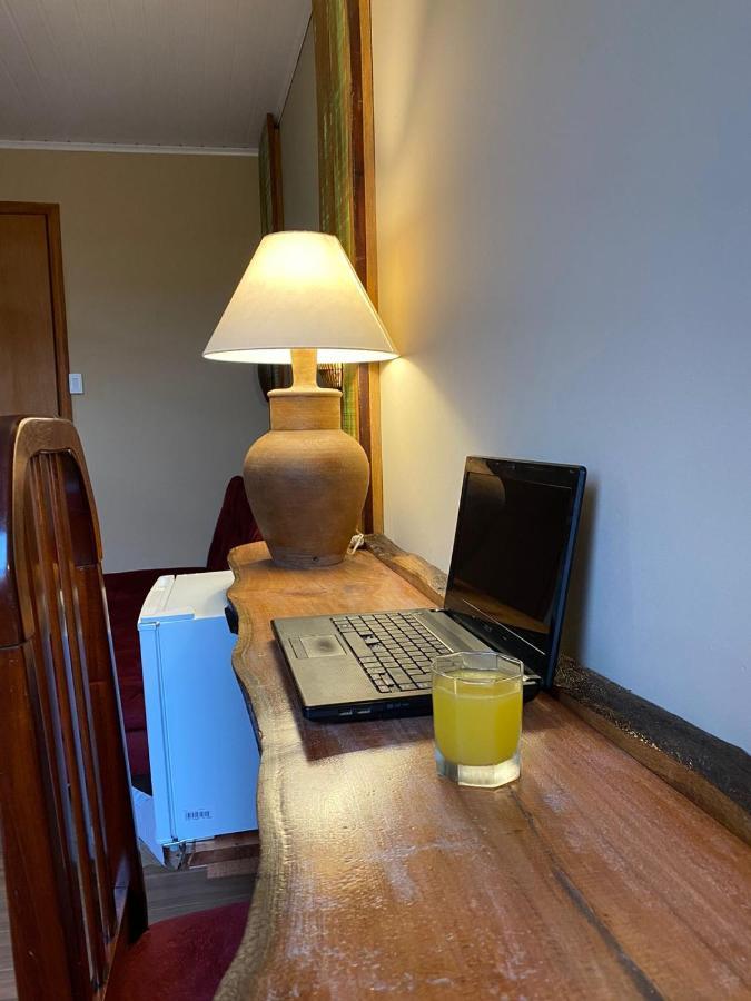 Queiroz Palace Hotel Siqueira Campos Bagian luar foto