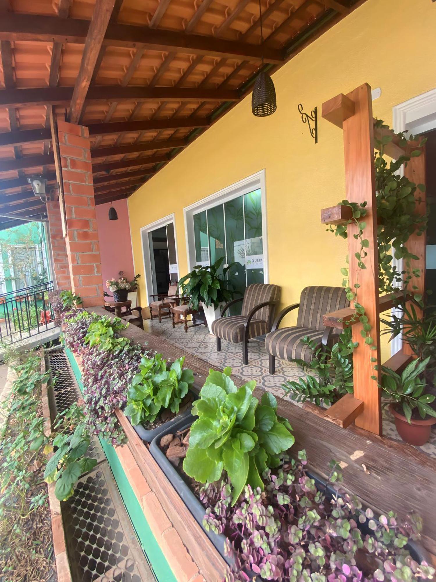 Queiroz Palace Hotel Siqueira Campos Bagian luar foto