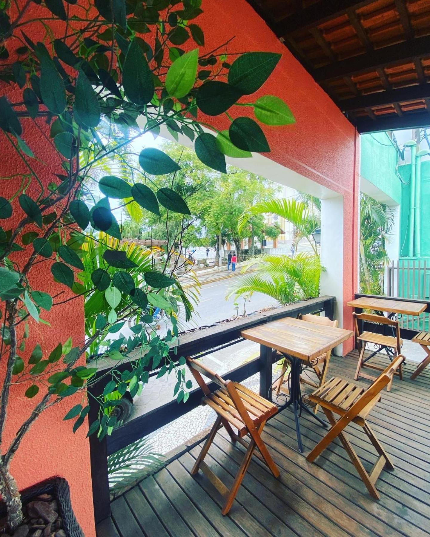 Queiroz Palace Hotel Siqueira Campos Bagian luar foto
